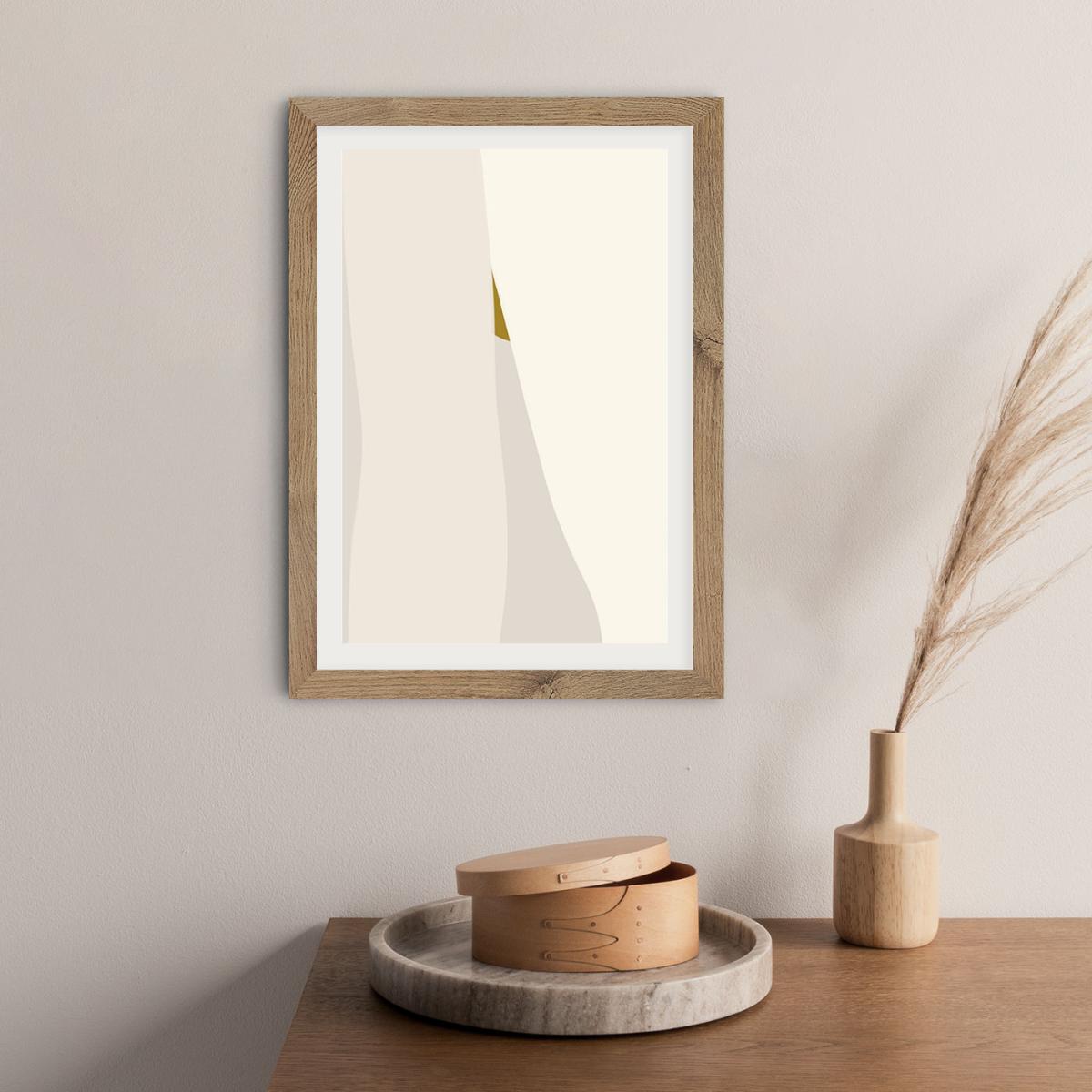 In the Shadow Art Print Oak Frame – image 3