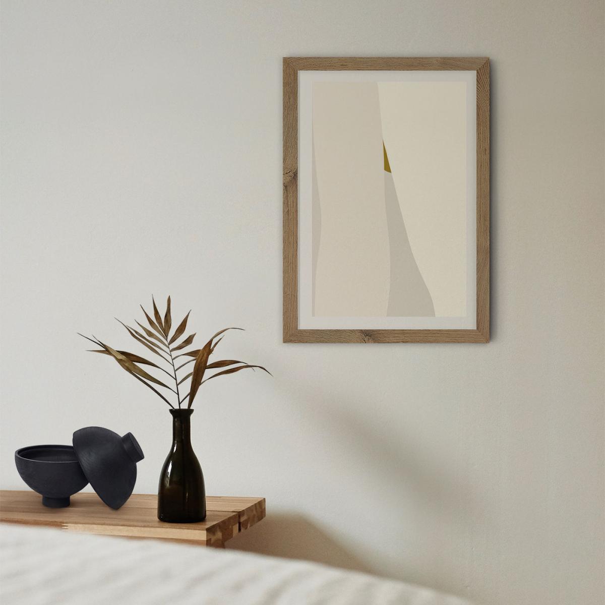 In the Shadow Art Print Oak Frame – image 6