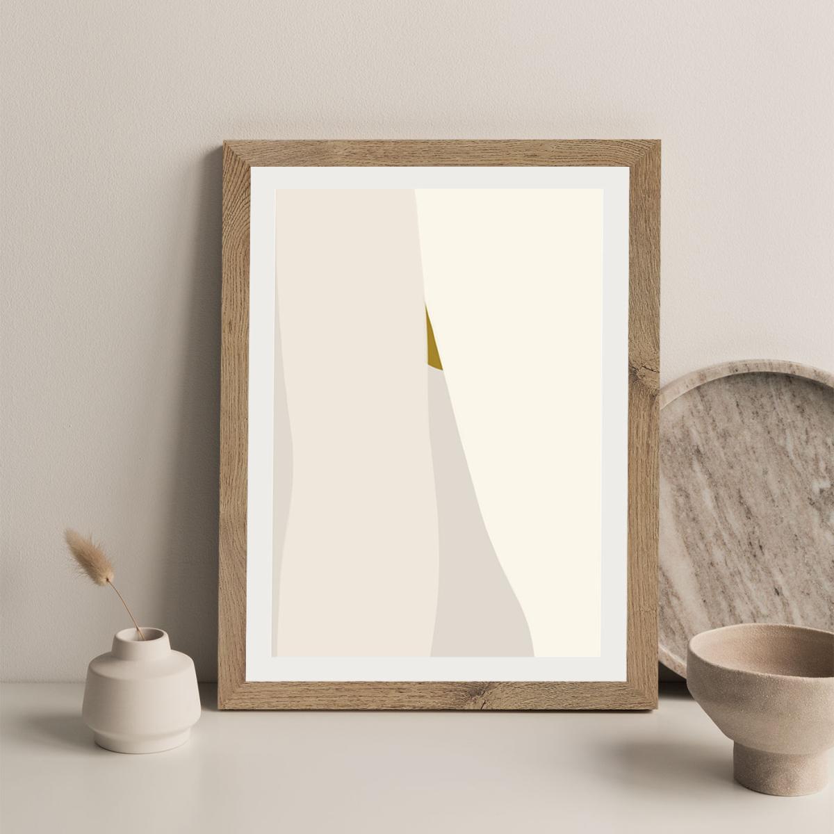 In the Shadow Art Print Oak Frame – image 7
