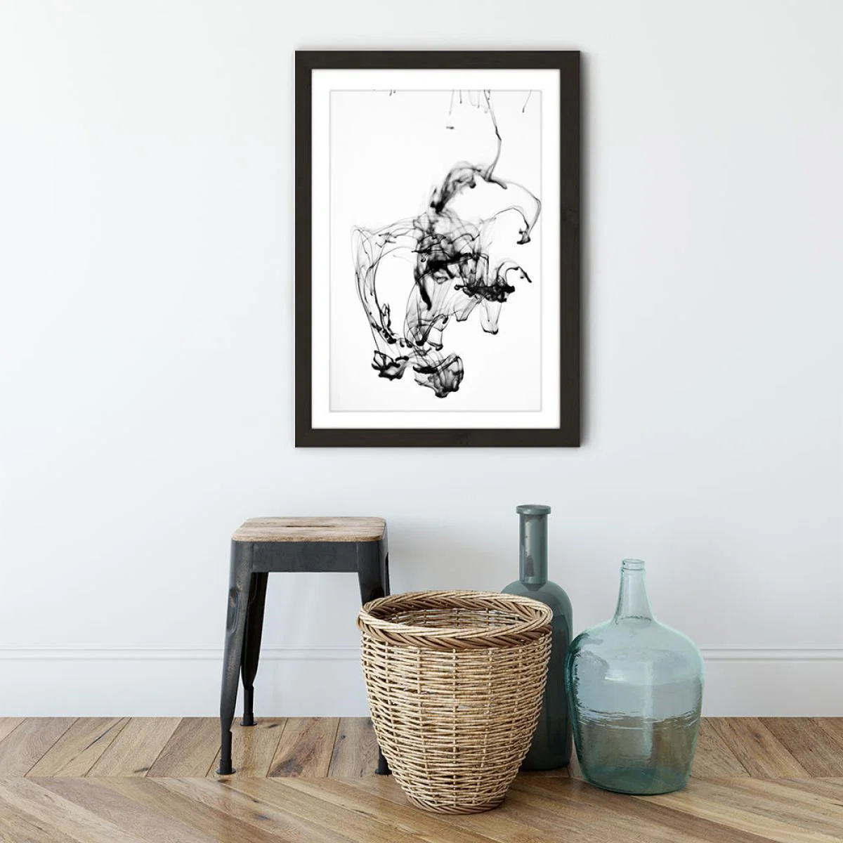 Smooth Movement Art Print Black Frame – image 3