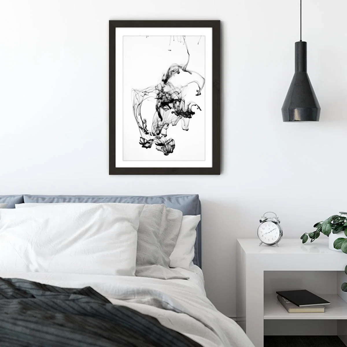 Smooth Movement Art Print Black Frame – image 4