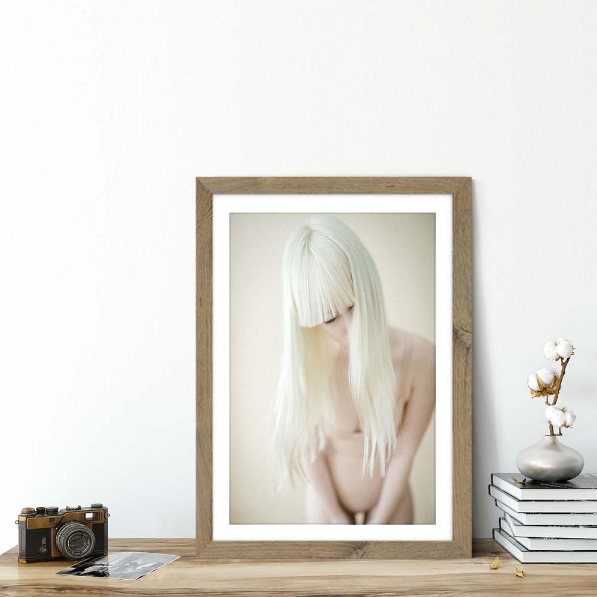 Alicia 2 Art Print Oak Frame – image 5