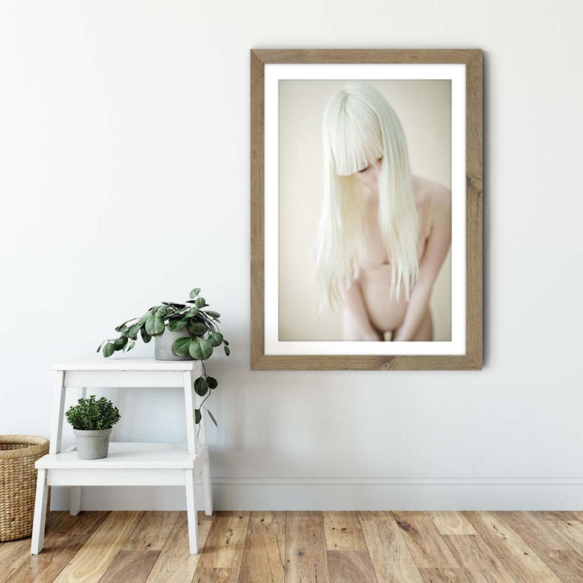 Alicia 2 Art Print Oak Frame – image 6