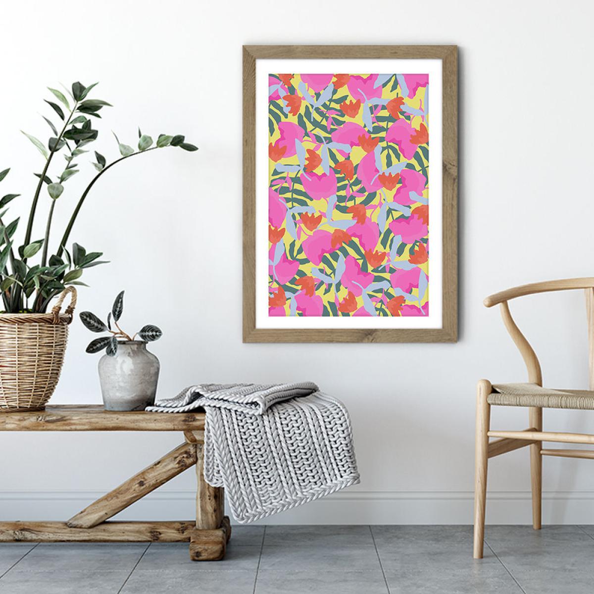 I'm Always Trying my Best Art Print Oak Frame – image 6