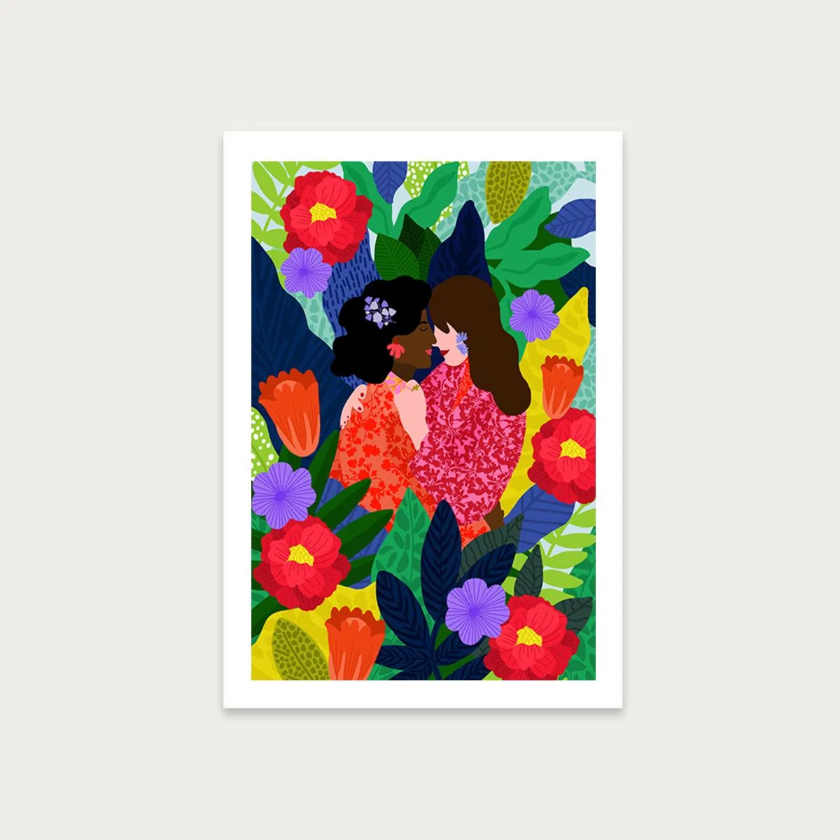 May Your Love Blossom 1 Art Print Unframed