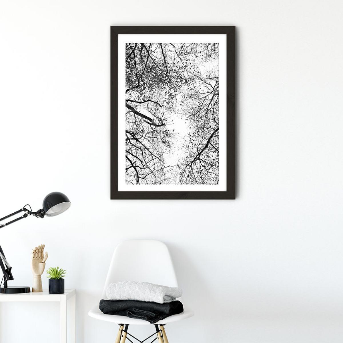 Reaching into The Sky Art Print Black Frame – image 2