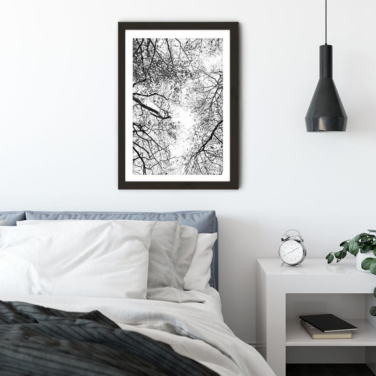 Reaching into The Sky Art Print Black Frame – image 3