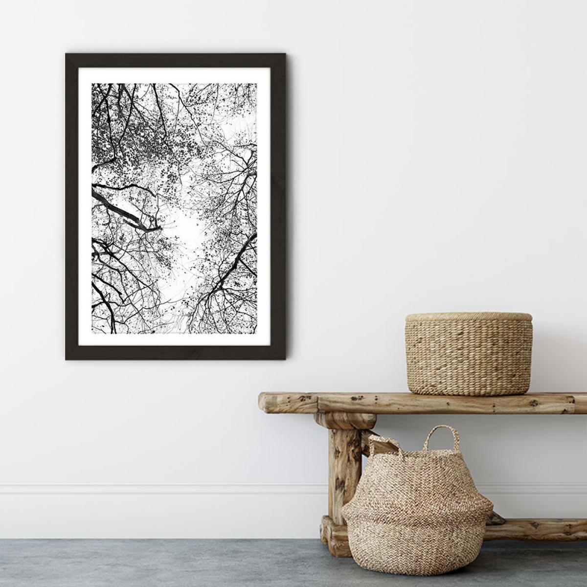Reaching into The Sky Art Print Black Frame – image 5