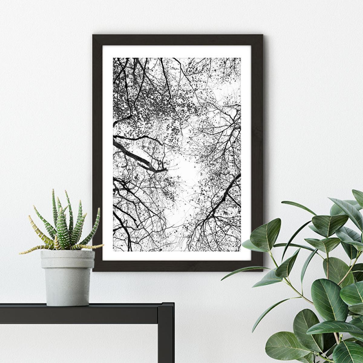 Reaching into The Sky Art Print Black Frame – image 7