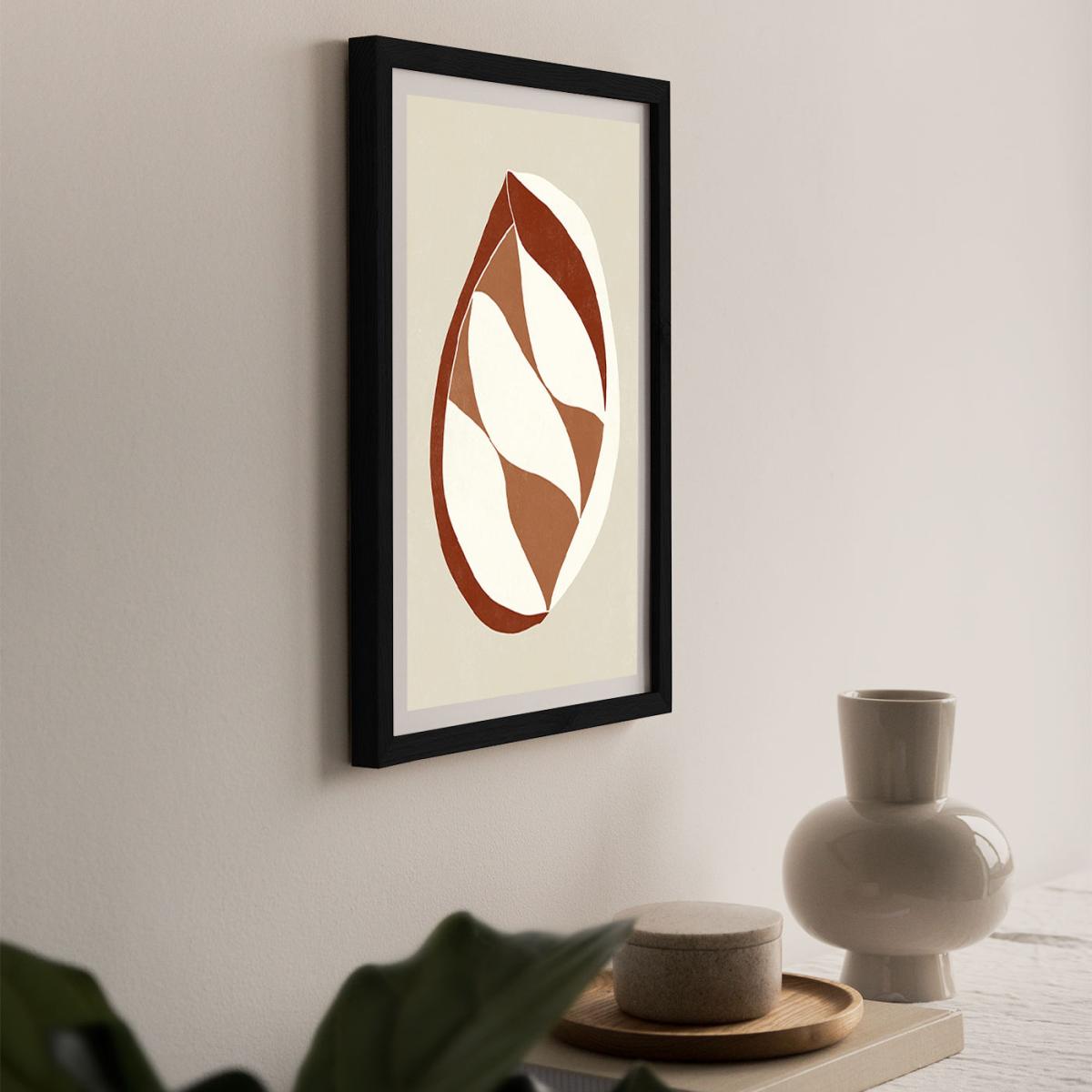 Pod Umber Art Print Black Frame – image 8