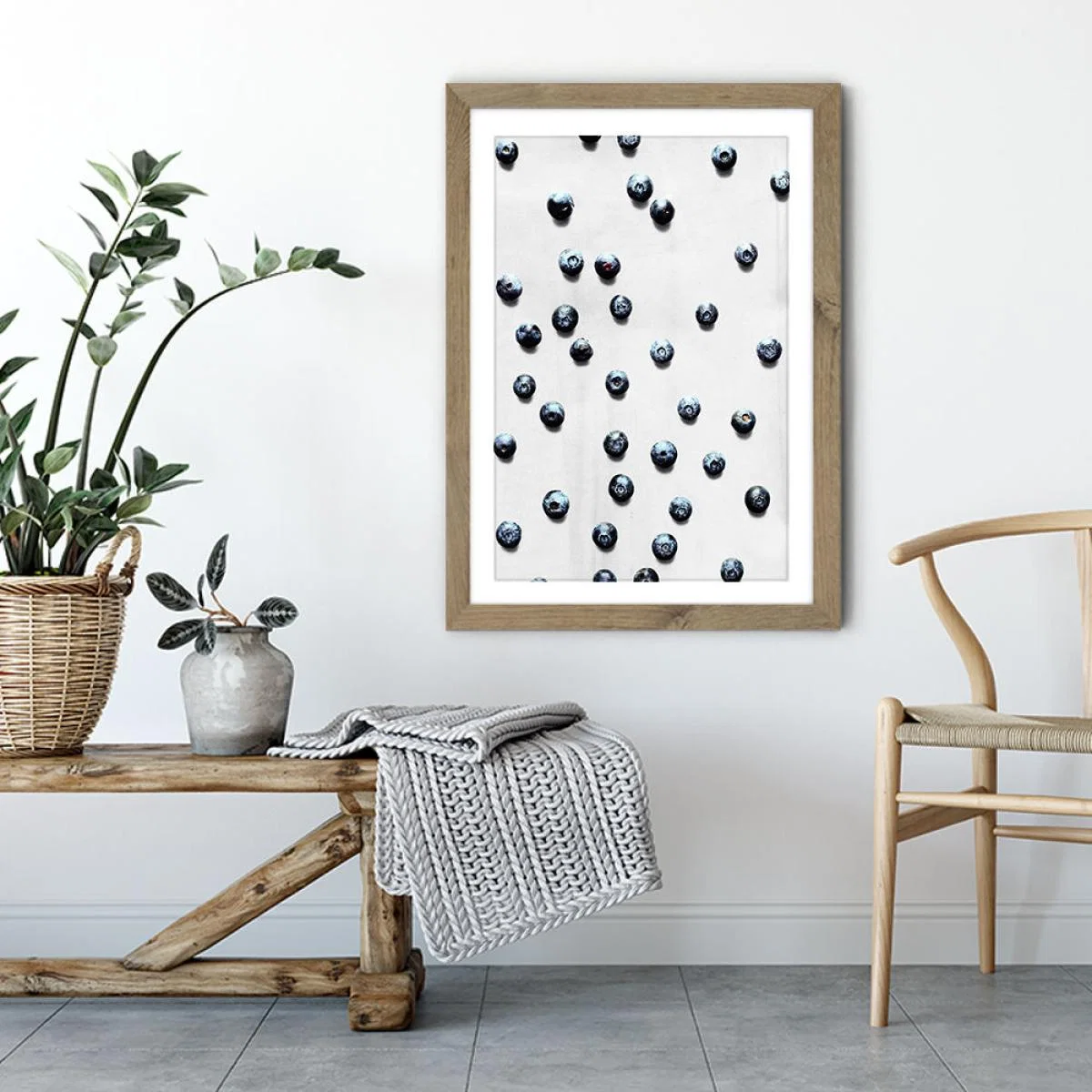 Fruit No. 12.1 Art Print Oak Frame – image 4
