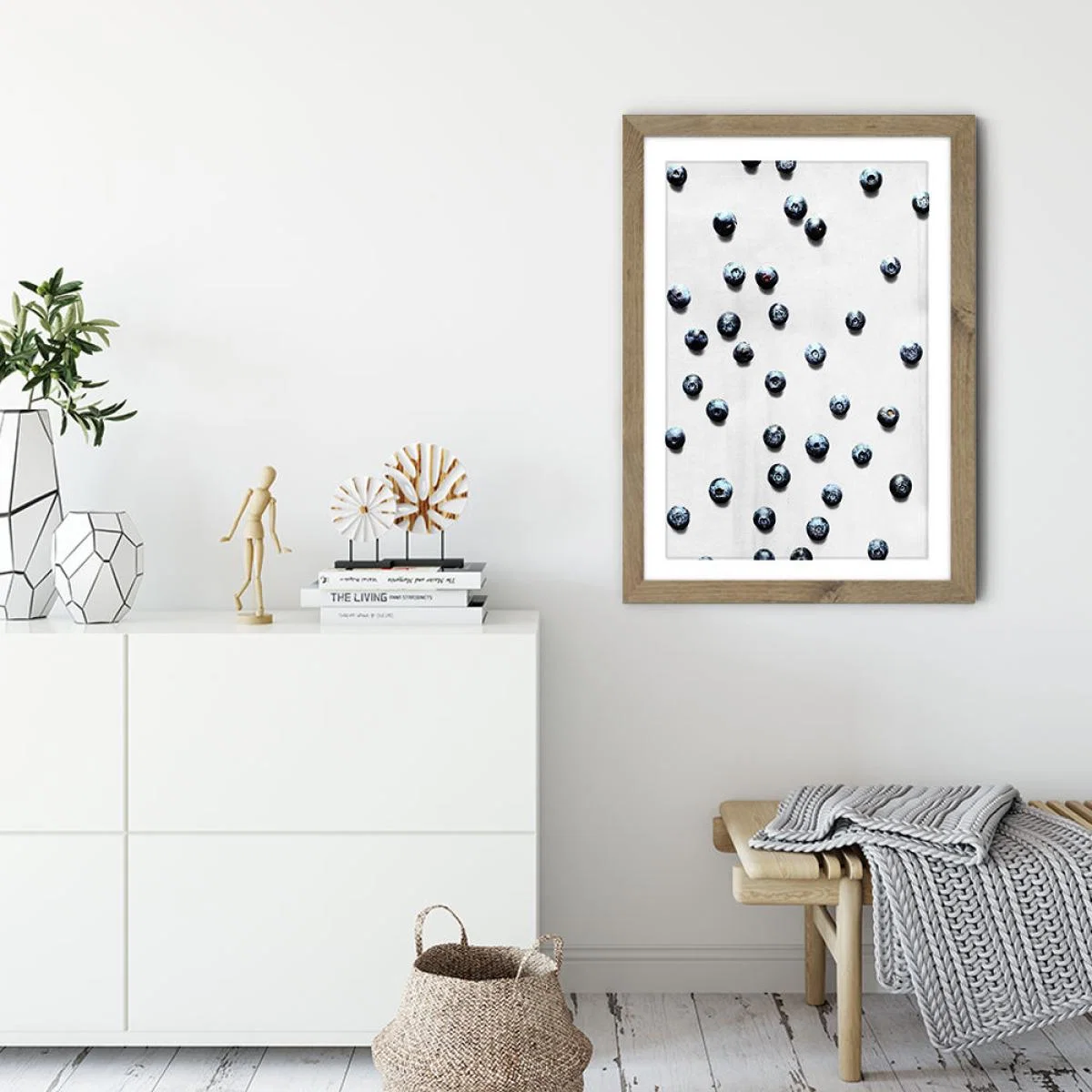 Fruit No. 12.1 Art Print Oak Frame – image 5