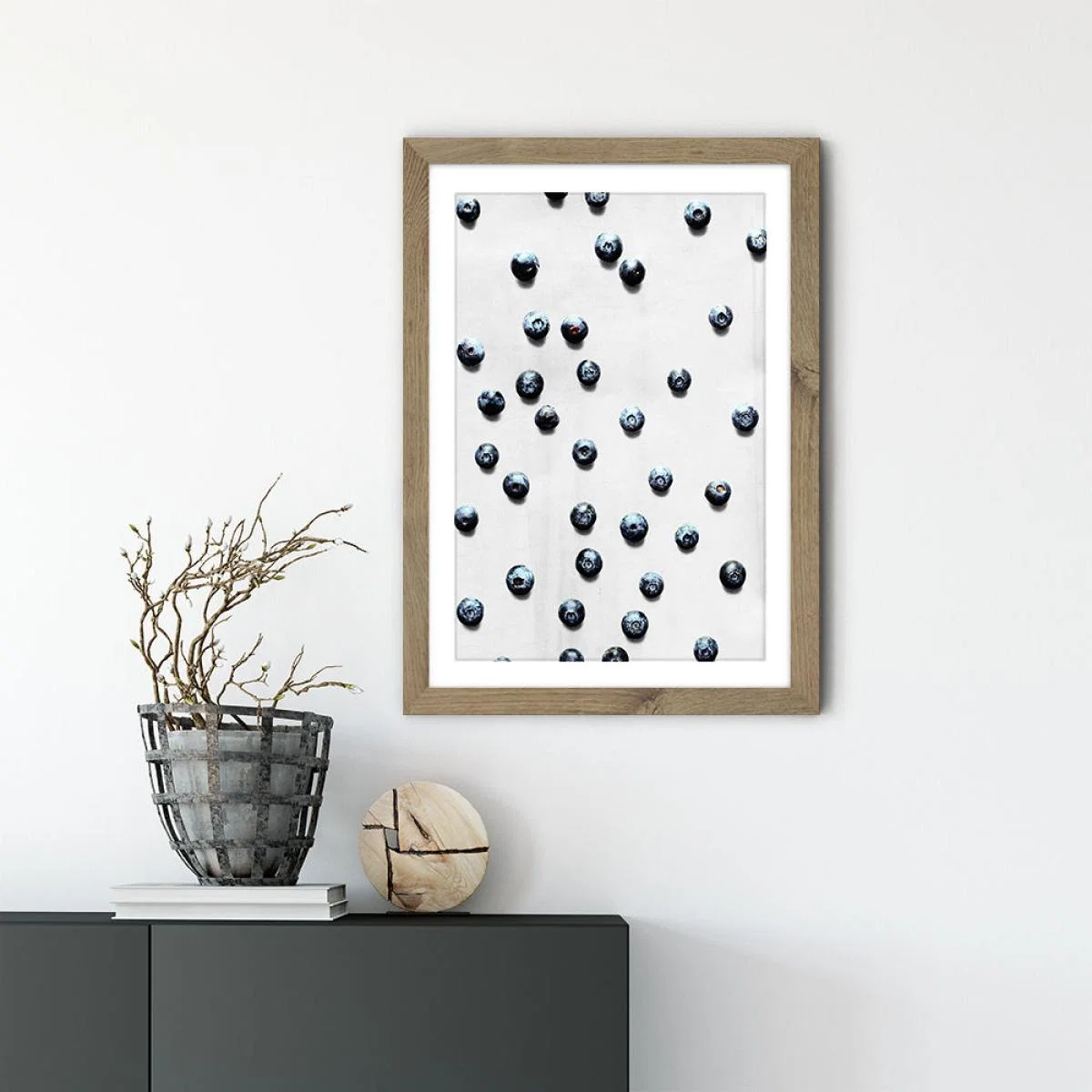 Fruit No. 12.1 Art Print Oak Frame – image 6