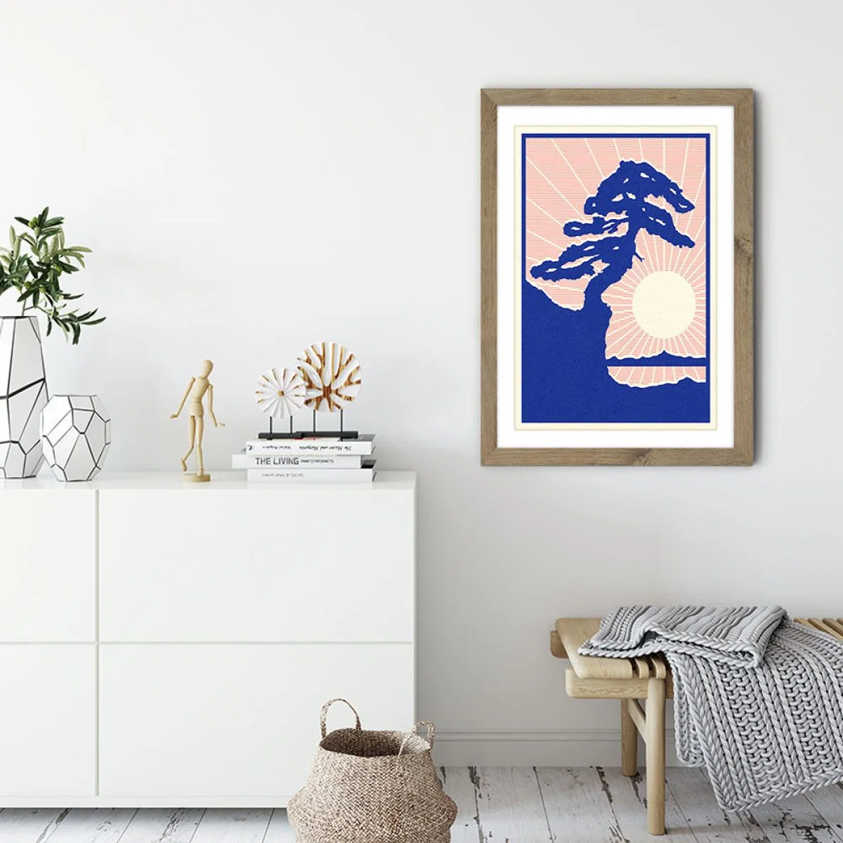 Montana De Oro State Park Art Print Oak Frame – image 3