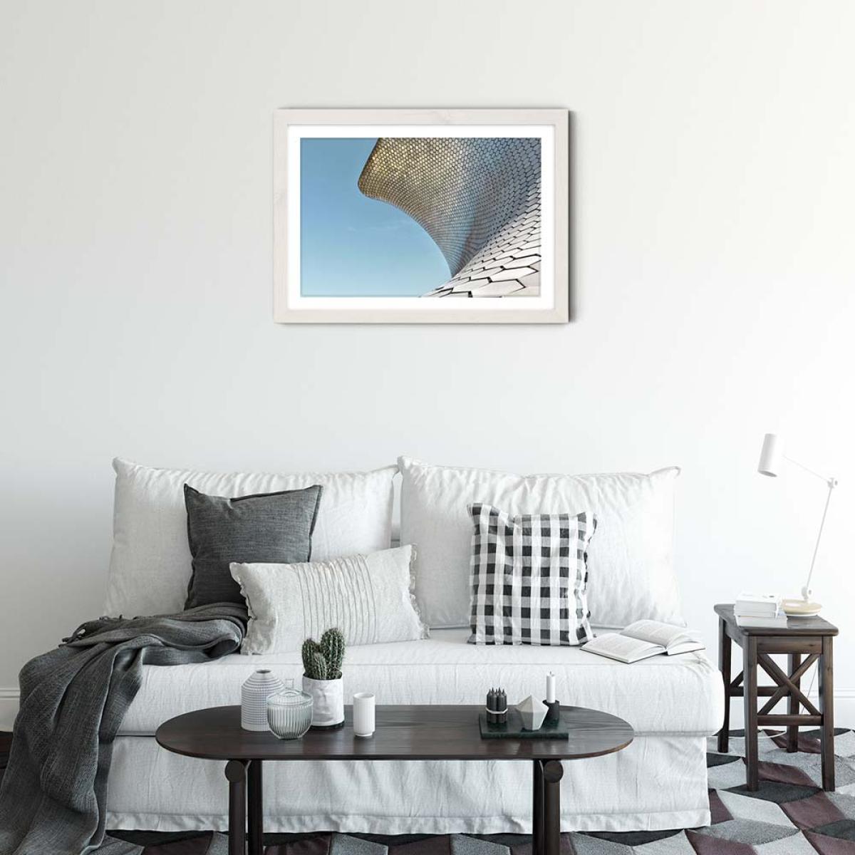 Somaya 02 Art Print White Frame – image 2
