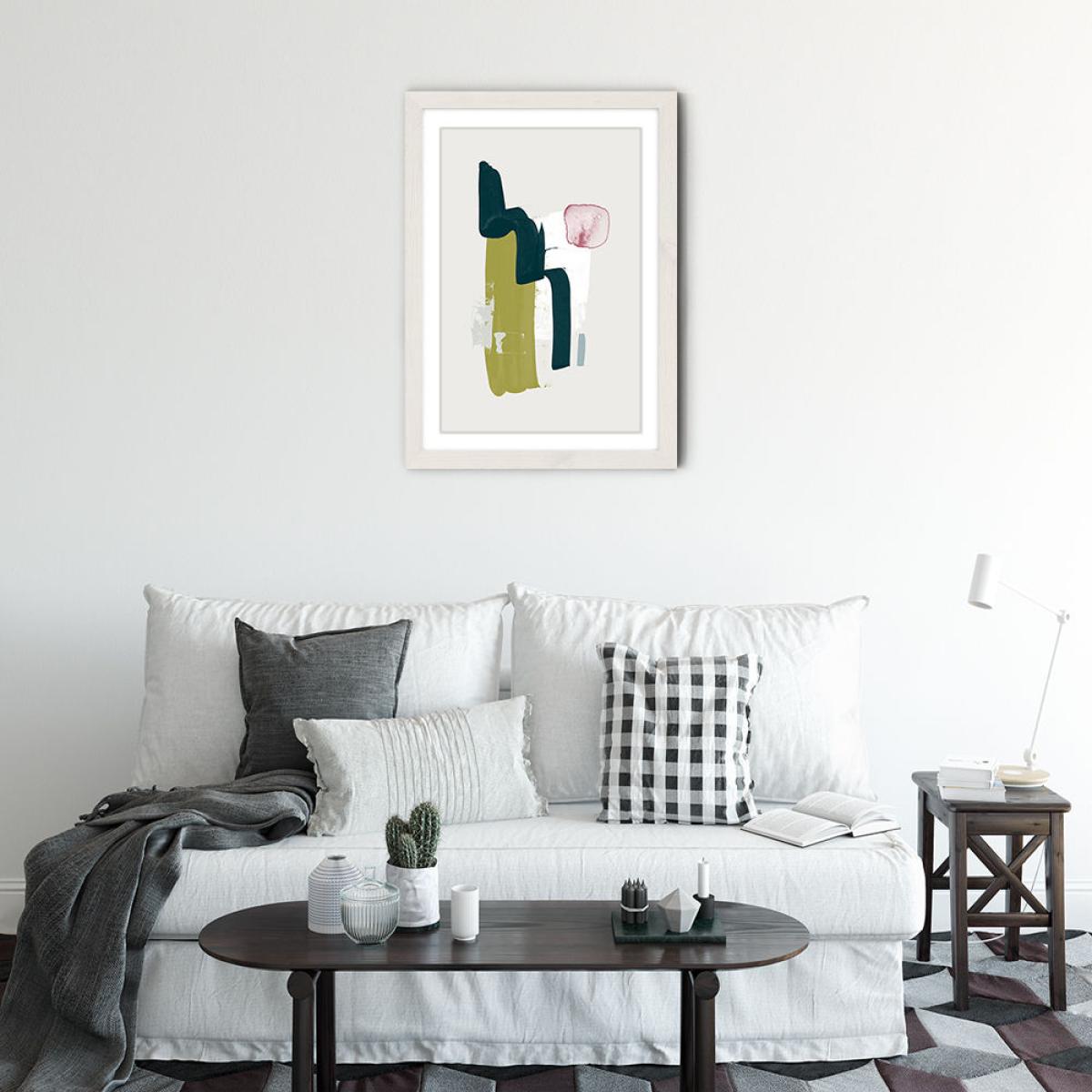 Meditation Art Print White Frame – image 6