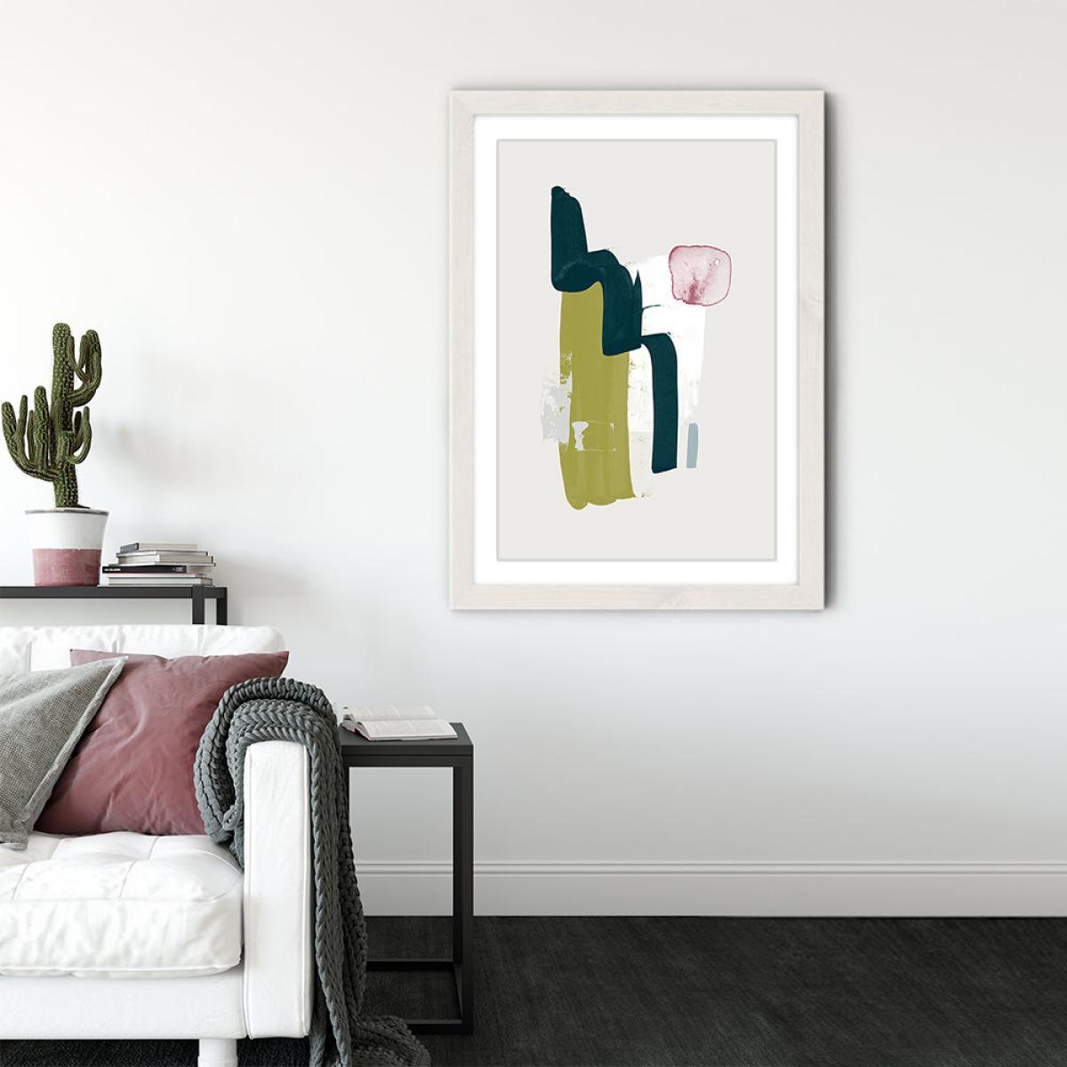 Meditation Art Print White Frame – image 7
