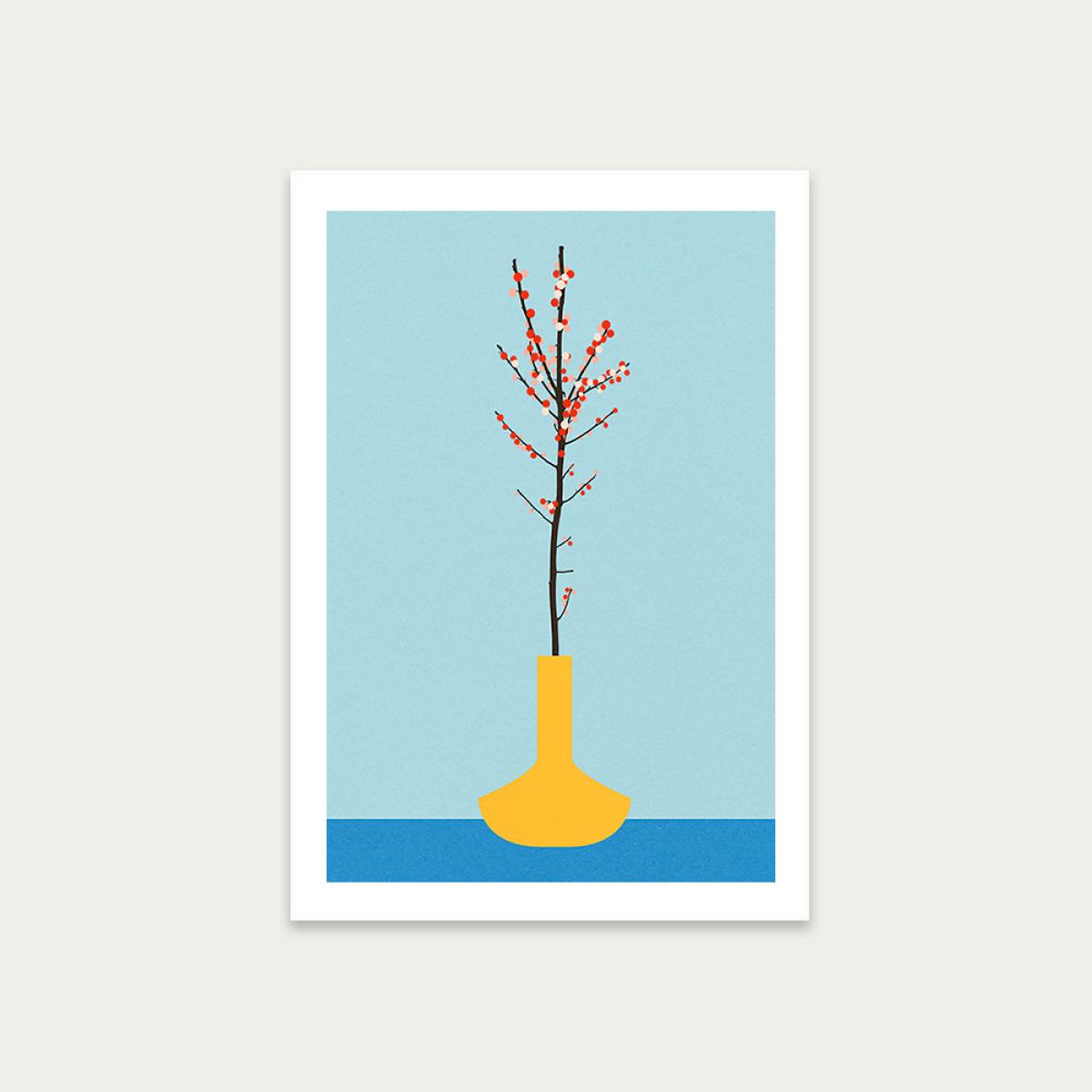 Ilex Barn Art Print Unframed