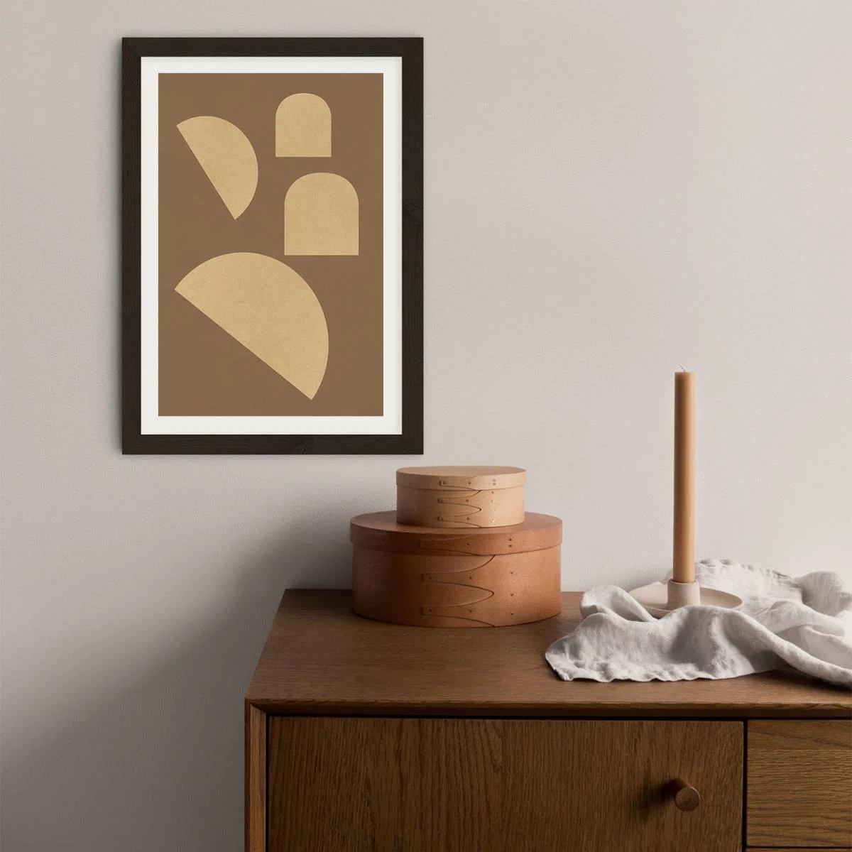 Dada Art Print Black Frame – image 2