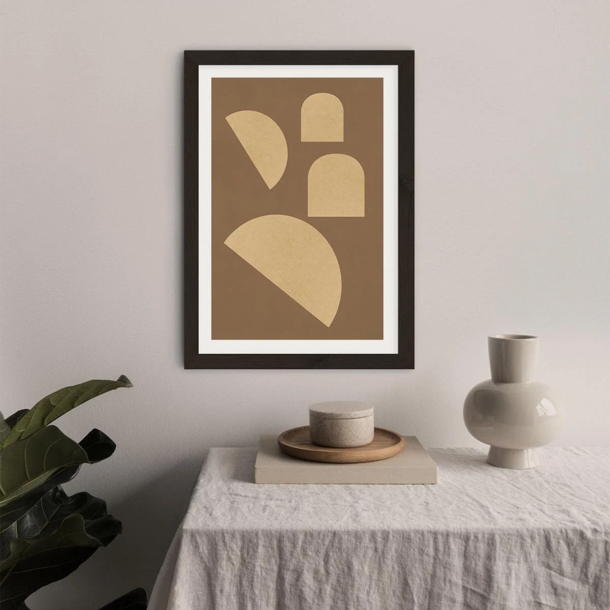 Dada Art Print Black Frame – image 4
