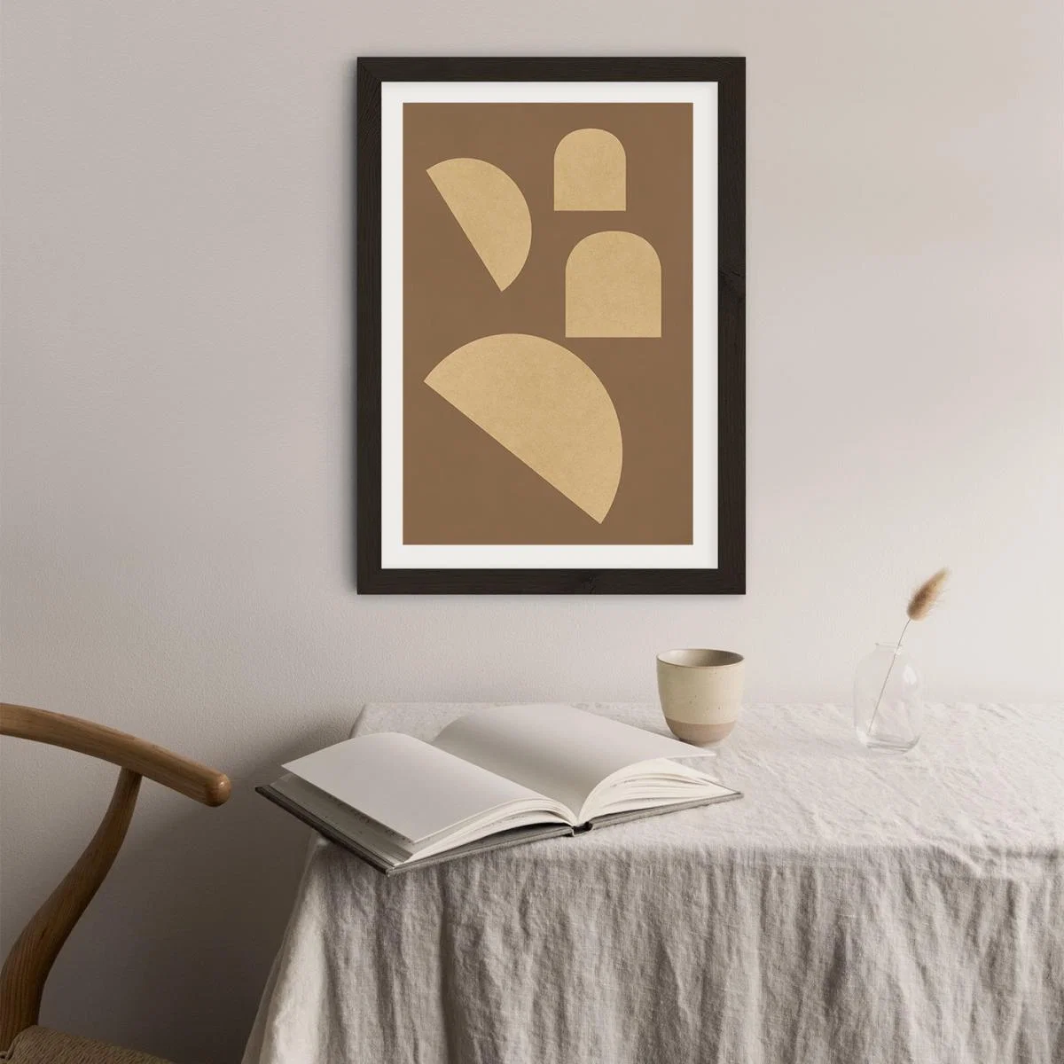 Dada Art Print Black Frame – image 6