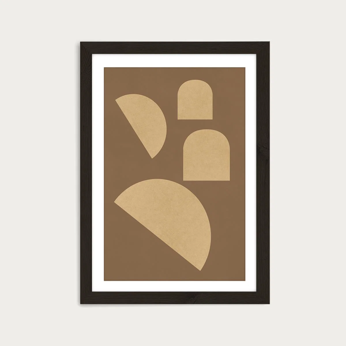 Dada Art Print Black Frame – image 1