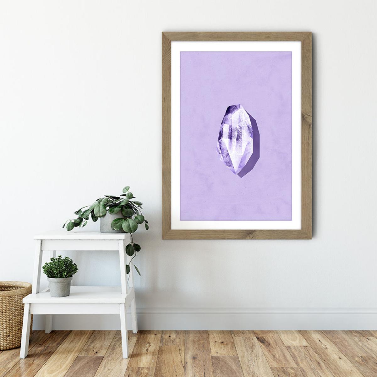 Intuition Art Print Oak Frame – image 2