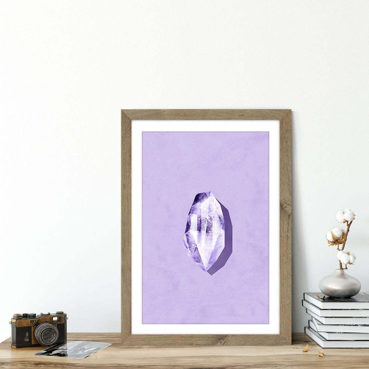 Intuition Art Print Oak Frame – image 3