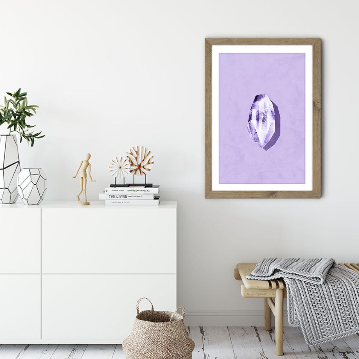 Intuition Art Print Oak Frame – image 5