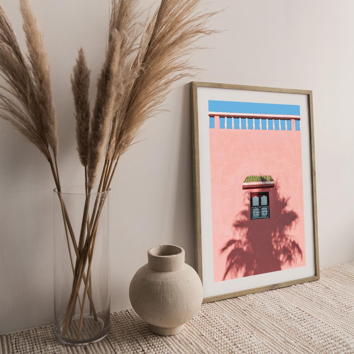 Sunblocker Art Print Oak Frame – image 2