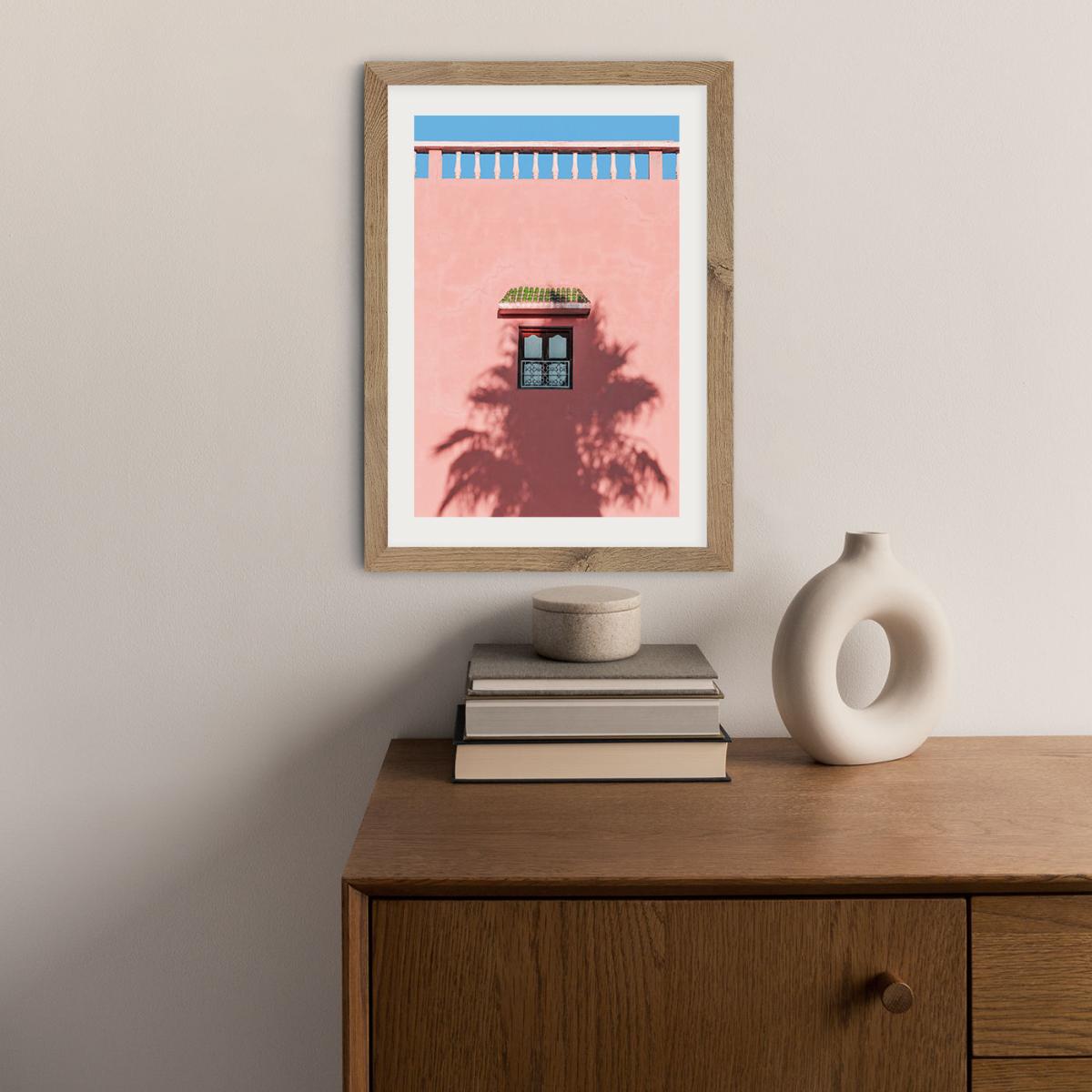 Sunblocker Art Print Oak Frame – image 3