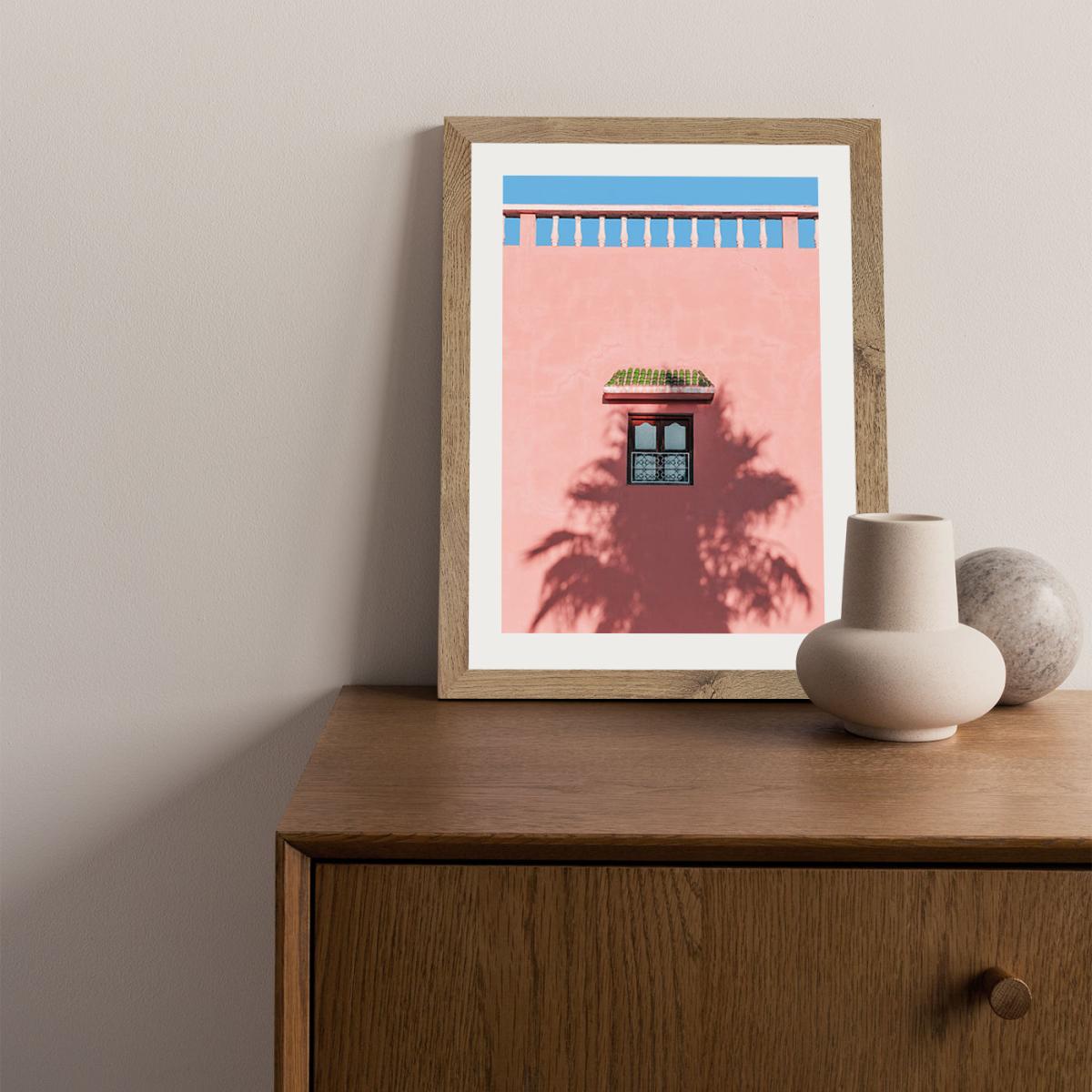 Sunblocker Art Print Oak Frame – image 5
