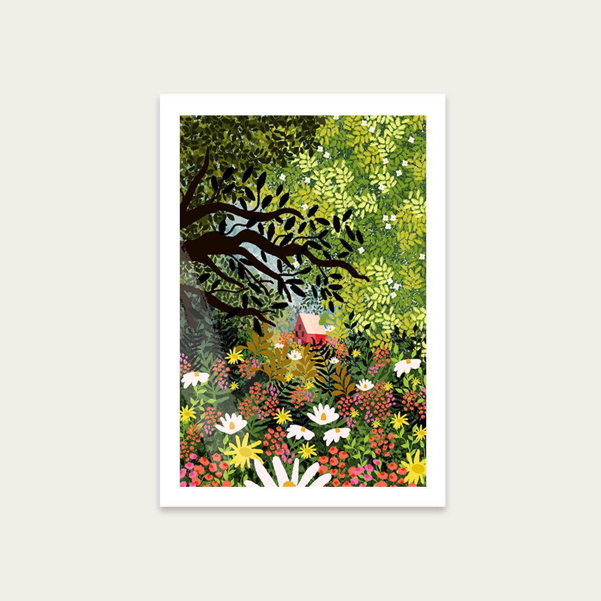 My Dream House Art Print Unframed