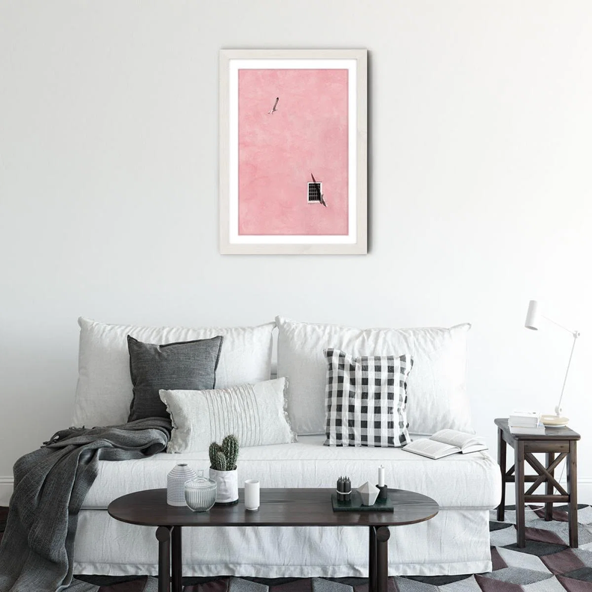 Prison Break Art Print White Frame – image 2