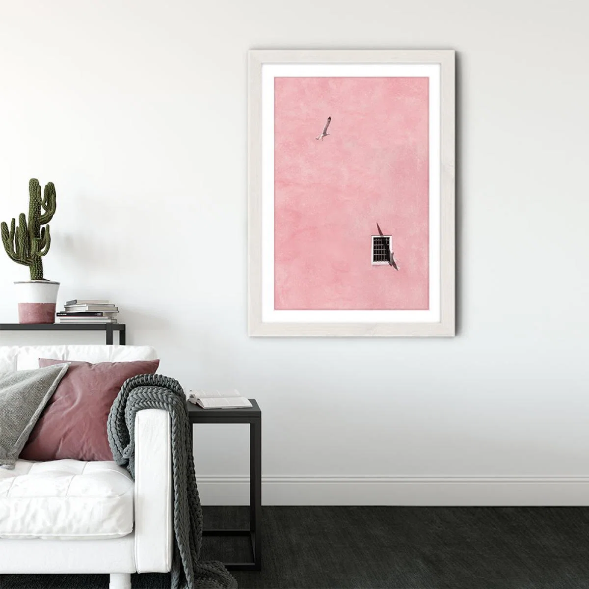 Prison Break Art Print White Frame – image 4