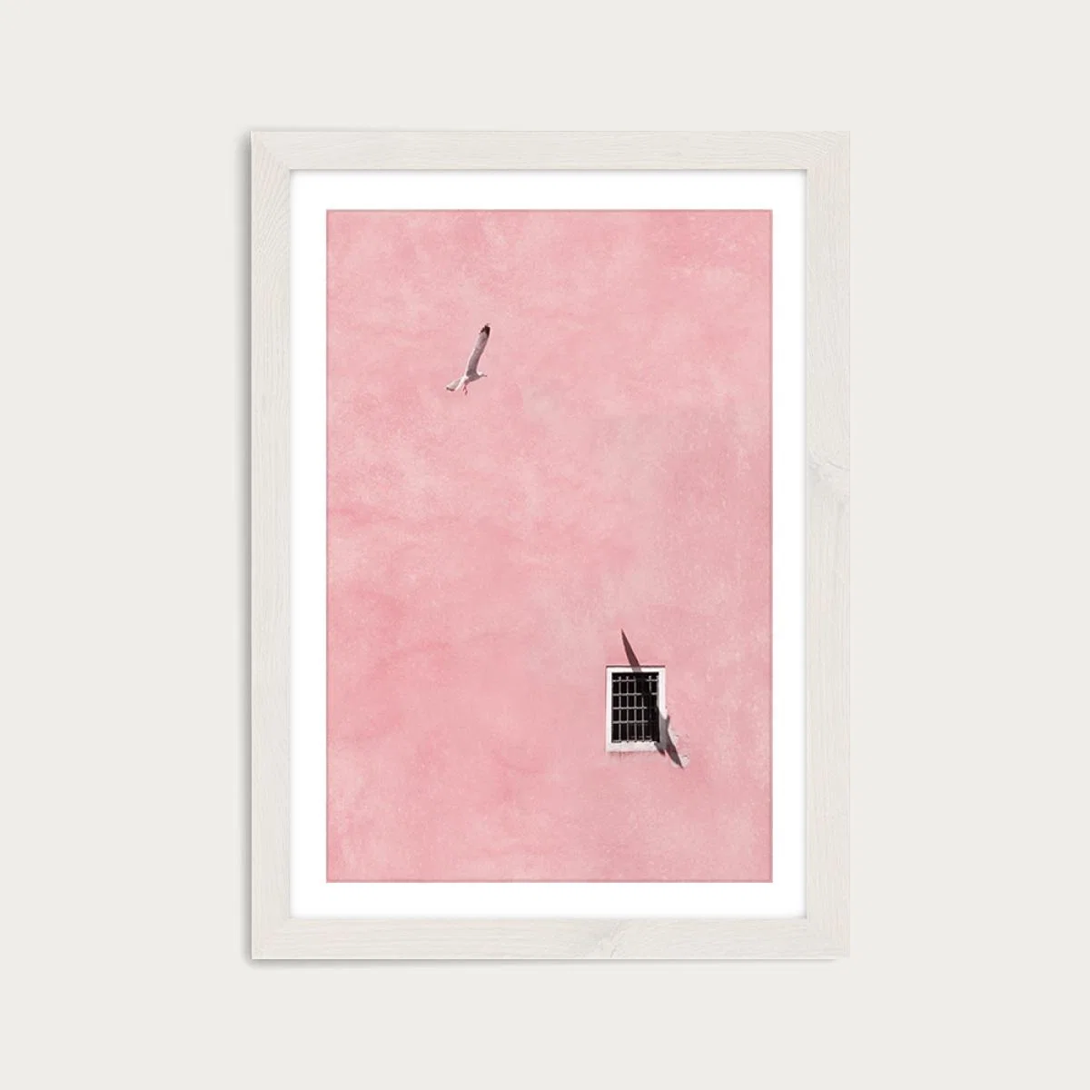 Prison Break Art Print White Frame – image 1