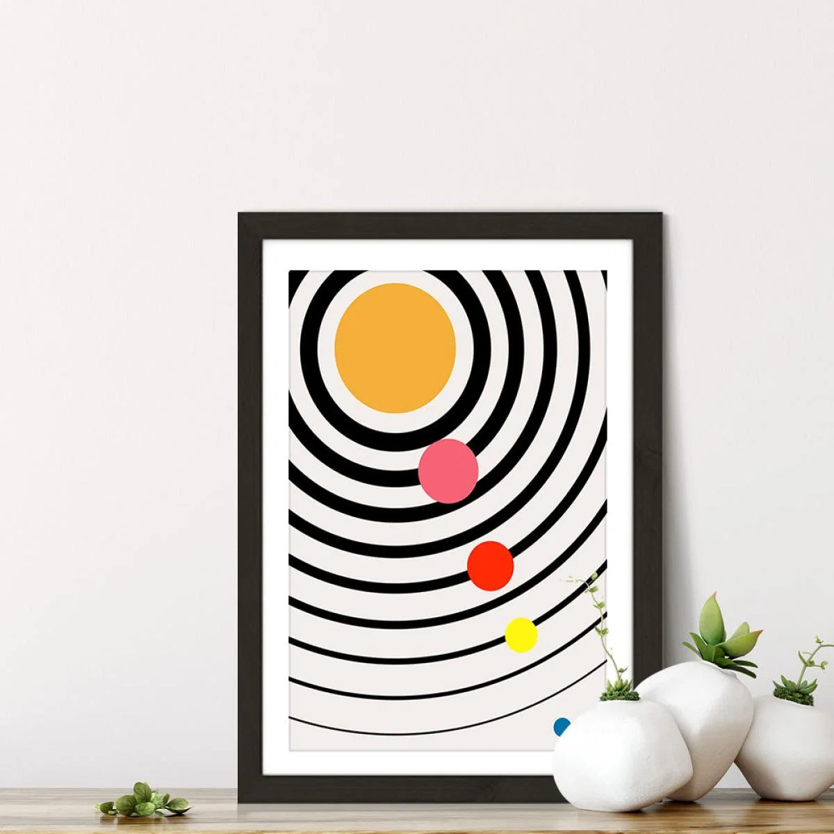 Playful Universe Art Print Black Frame – image 7