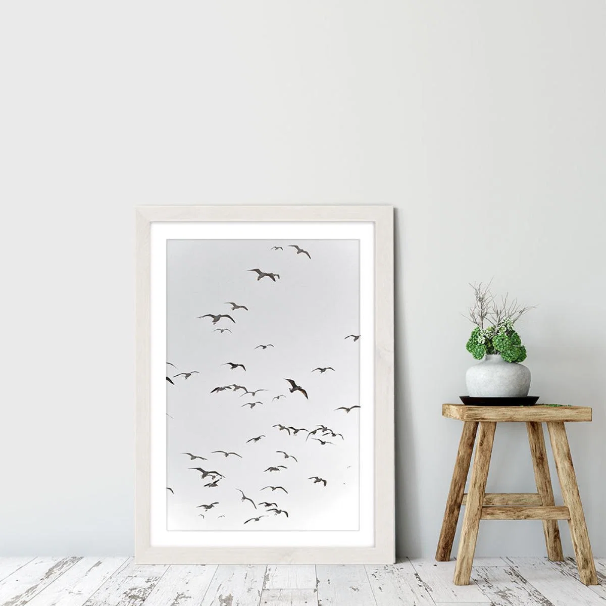 Fly High Art Print White Frame – image 6
