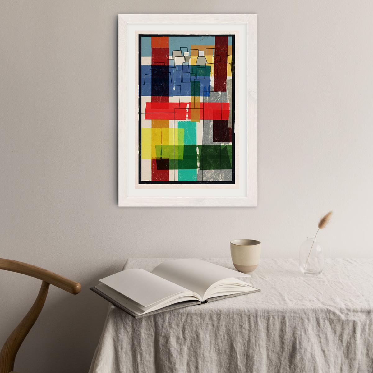 City On The Make Art Print White Frame – image 2