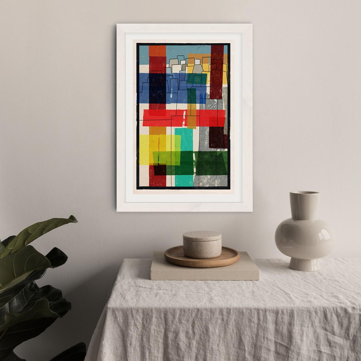 City On The Make Art Print White Frame – image 6