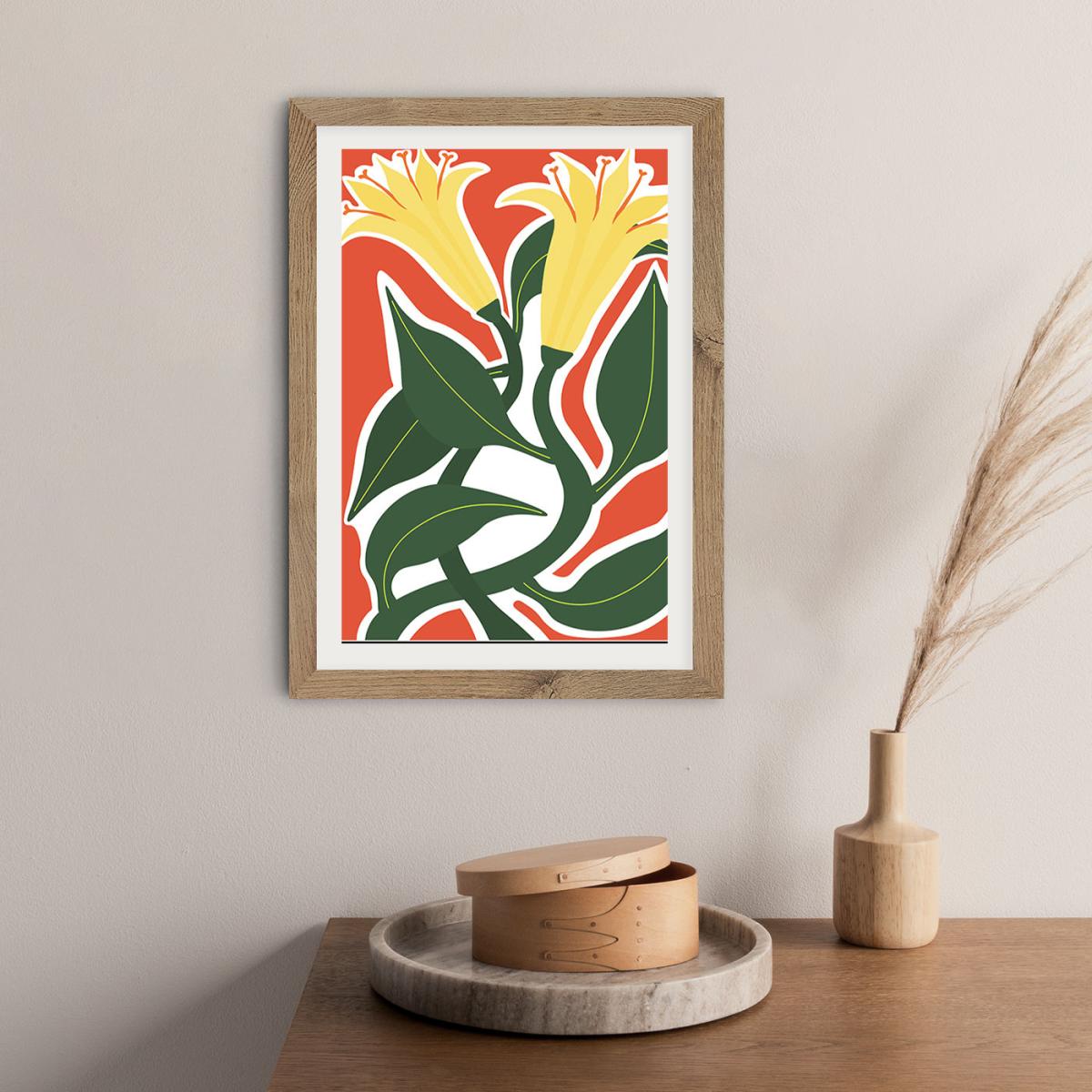 Never Let Me Go Art Print Oak Frame – image 5