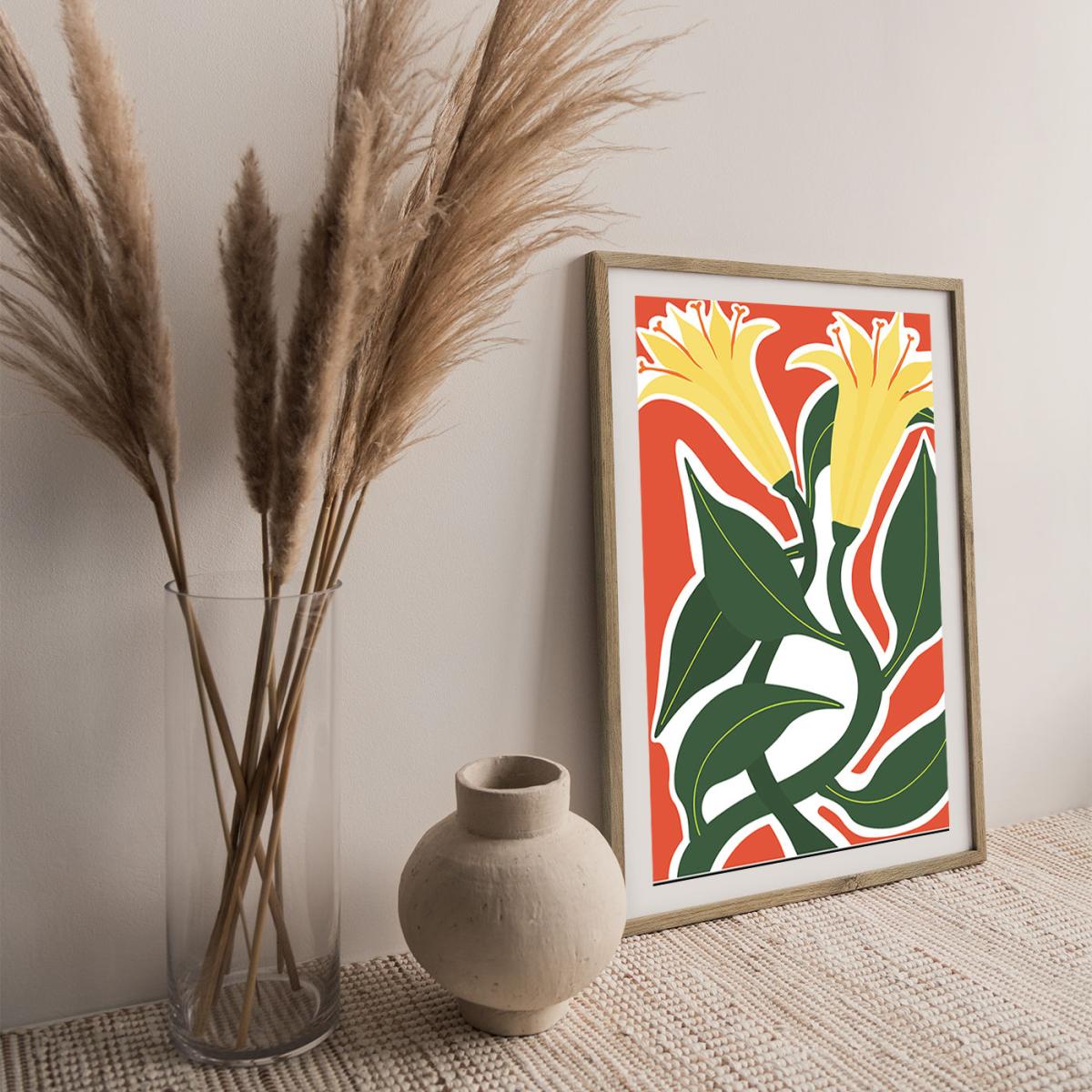Never Let Me Go Art Print Oak Frame – image 8