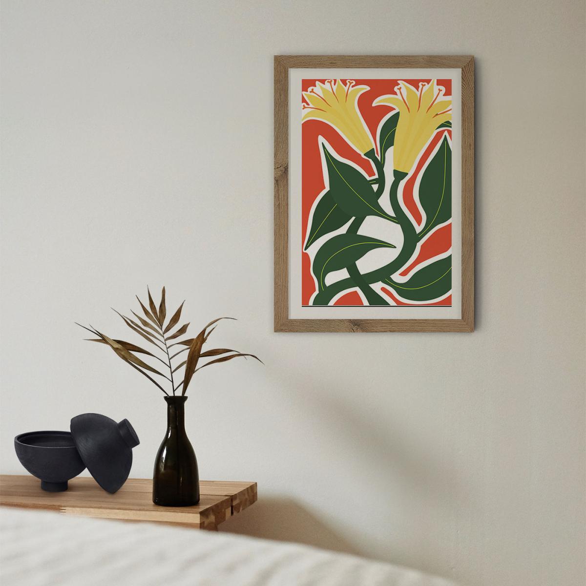 Never Let Me Go Art Print Oak Frame – image 10