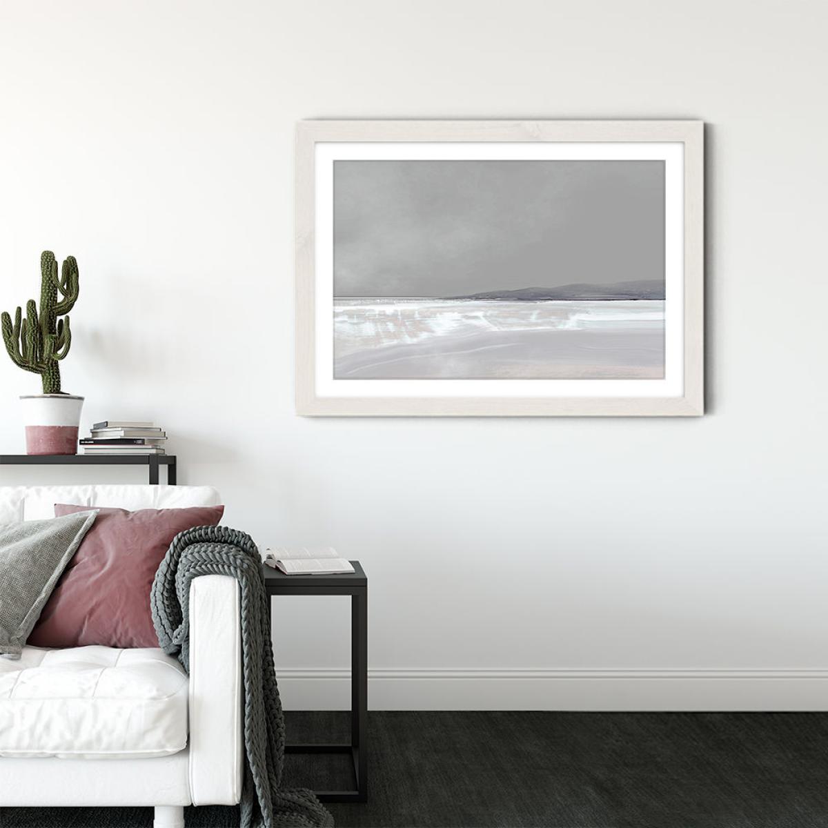 Tides Art Print White Frame – image 3