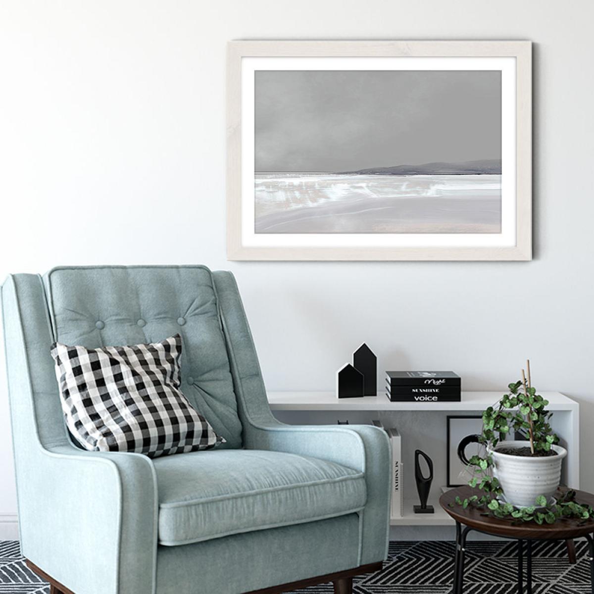 Tides Art Print White Frame – image 5