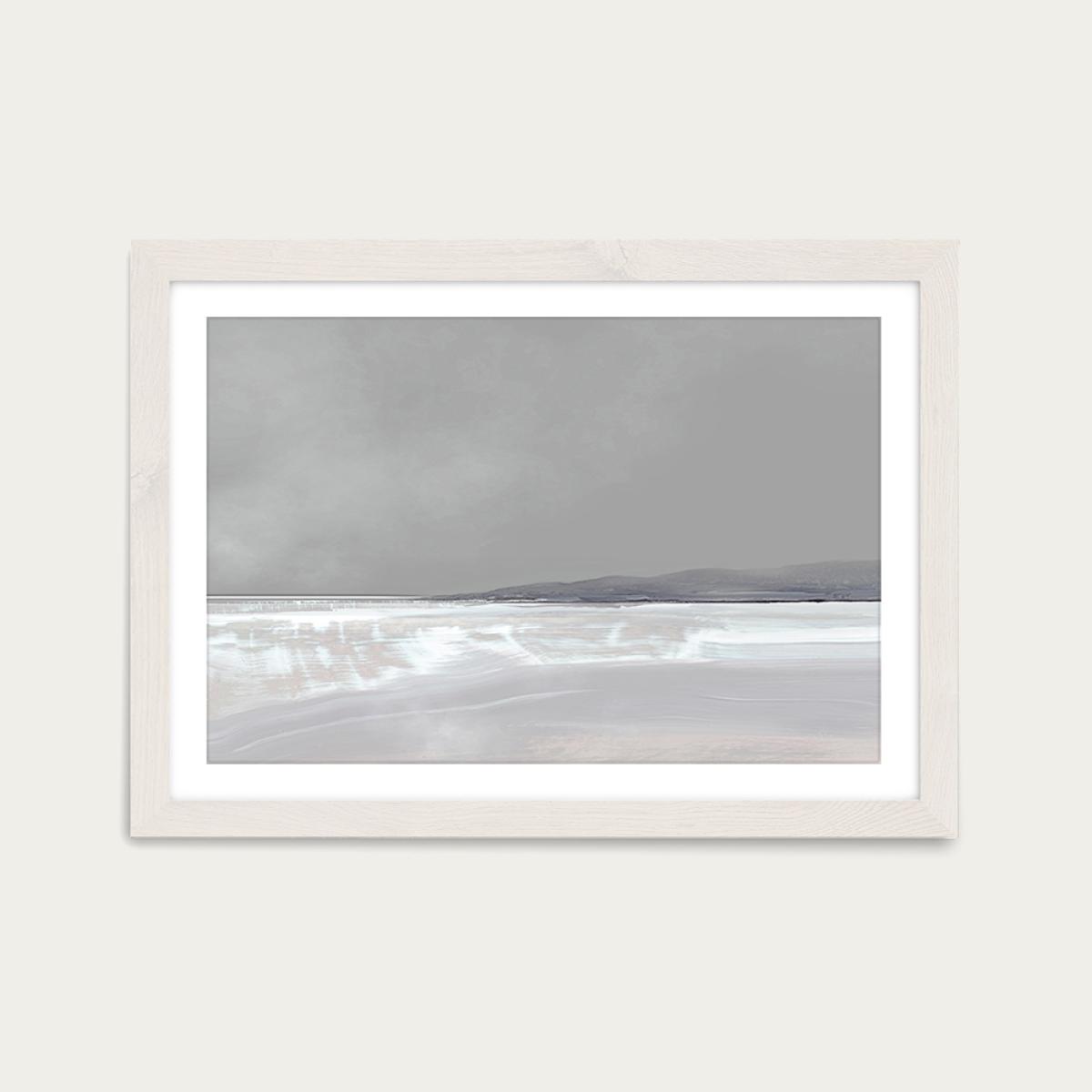 Tides Art Print White Frame – image 1