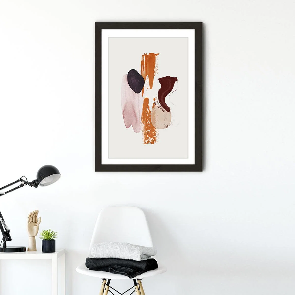 Fulfilled Art Print Black Frame – image 3