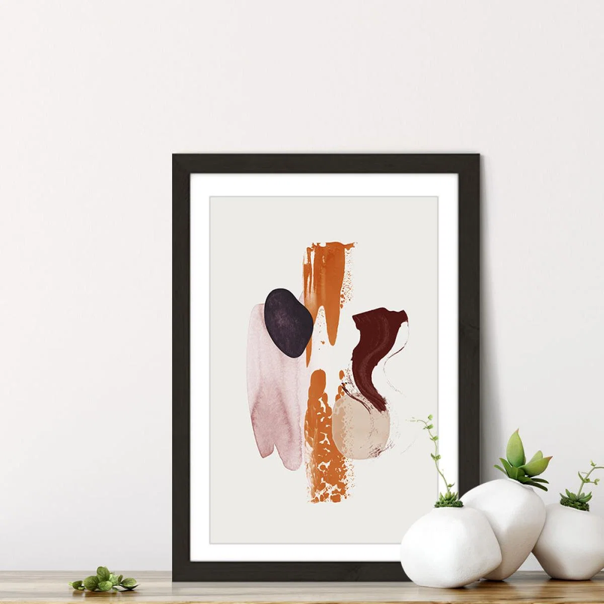 Fulfilled Art Print Black Frame – image 4
