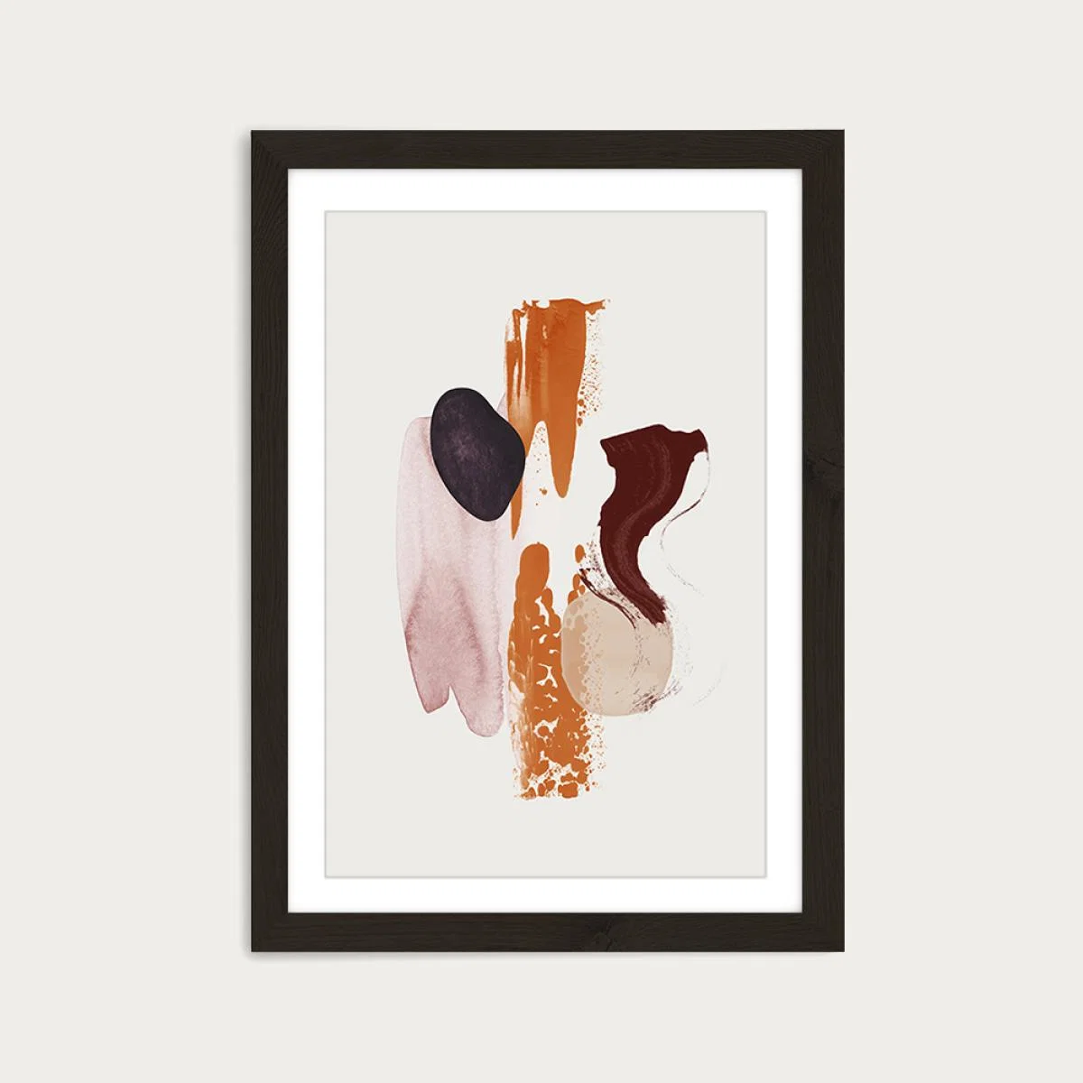 Fulfilled Art Print Black Frame – image 1