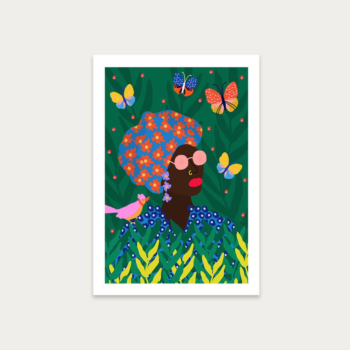 Enjoy Outside Art Print Unframed – image 1